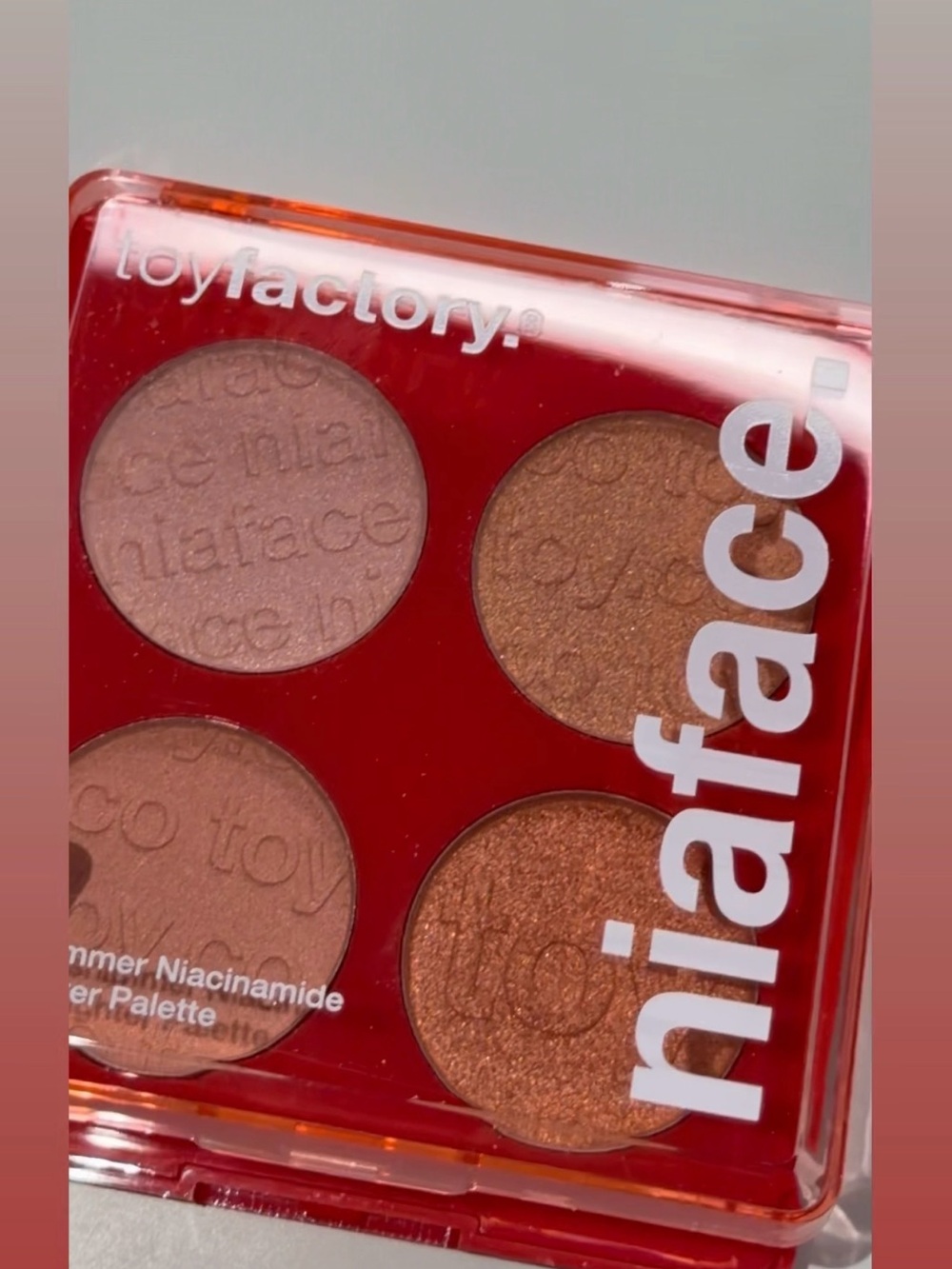 Toyfactory Niàface Warm Copper Highlighter Quad - Copper/Bronze
